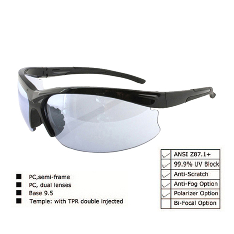 Designer CE EN 166f Ansi z87.1 Glasses Anti Scratch Prescription Safety
